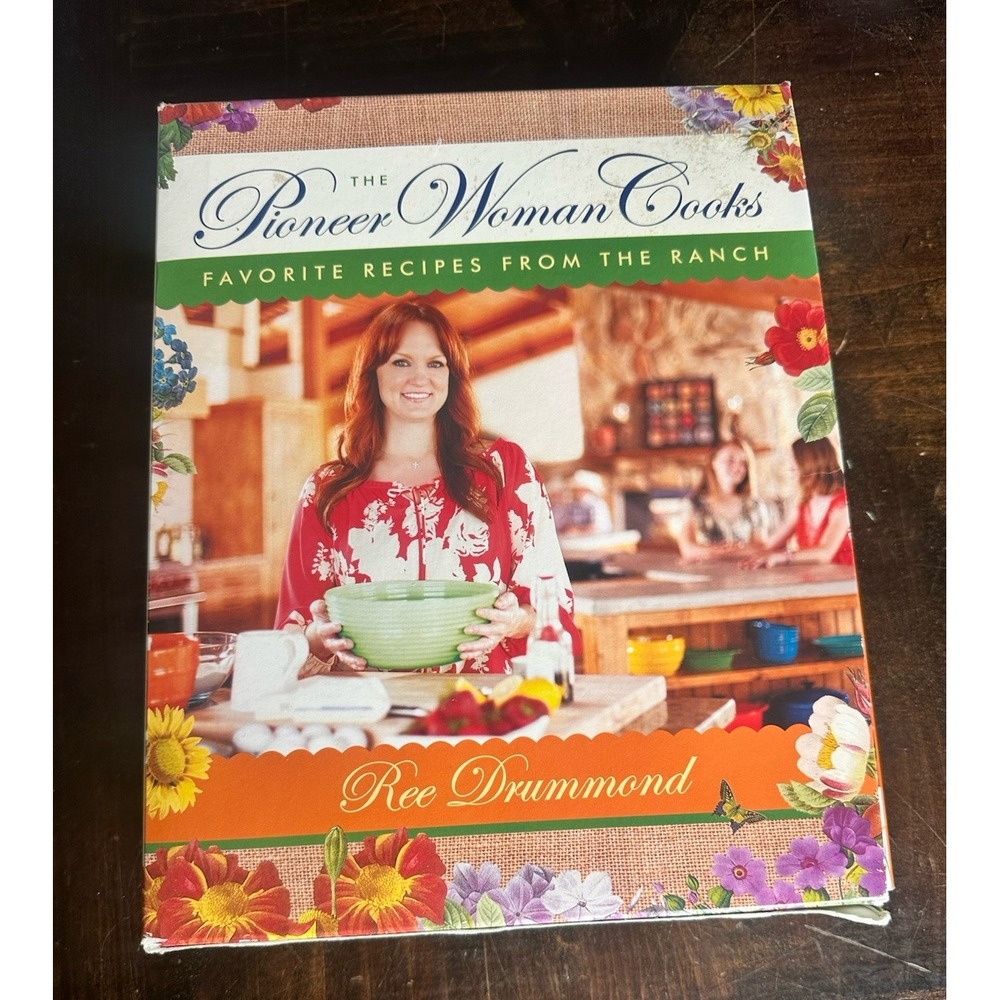 The Pioneer Woman Cookbooks Ree Drummond LOT of 2 Hardcover w/Dust Jacket